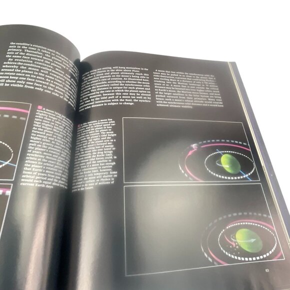 Voyage Through The Universe: Moons And Rings Hardcover Book 1990 - Picture 11 of 13